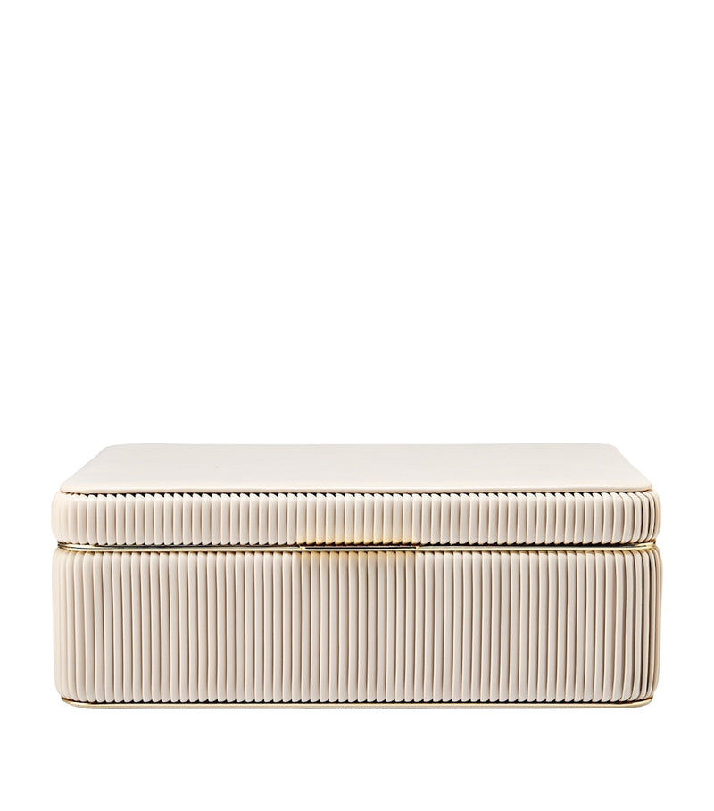 WOLF Large Bella jewellery box - British product