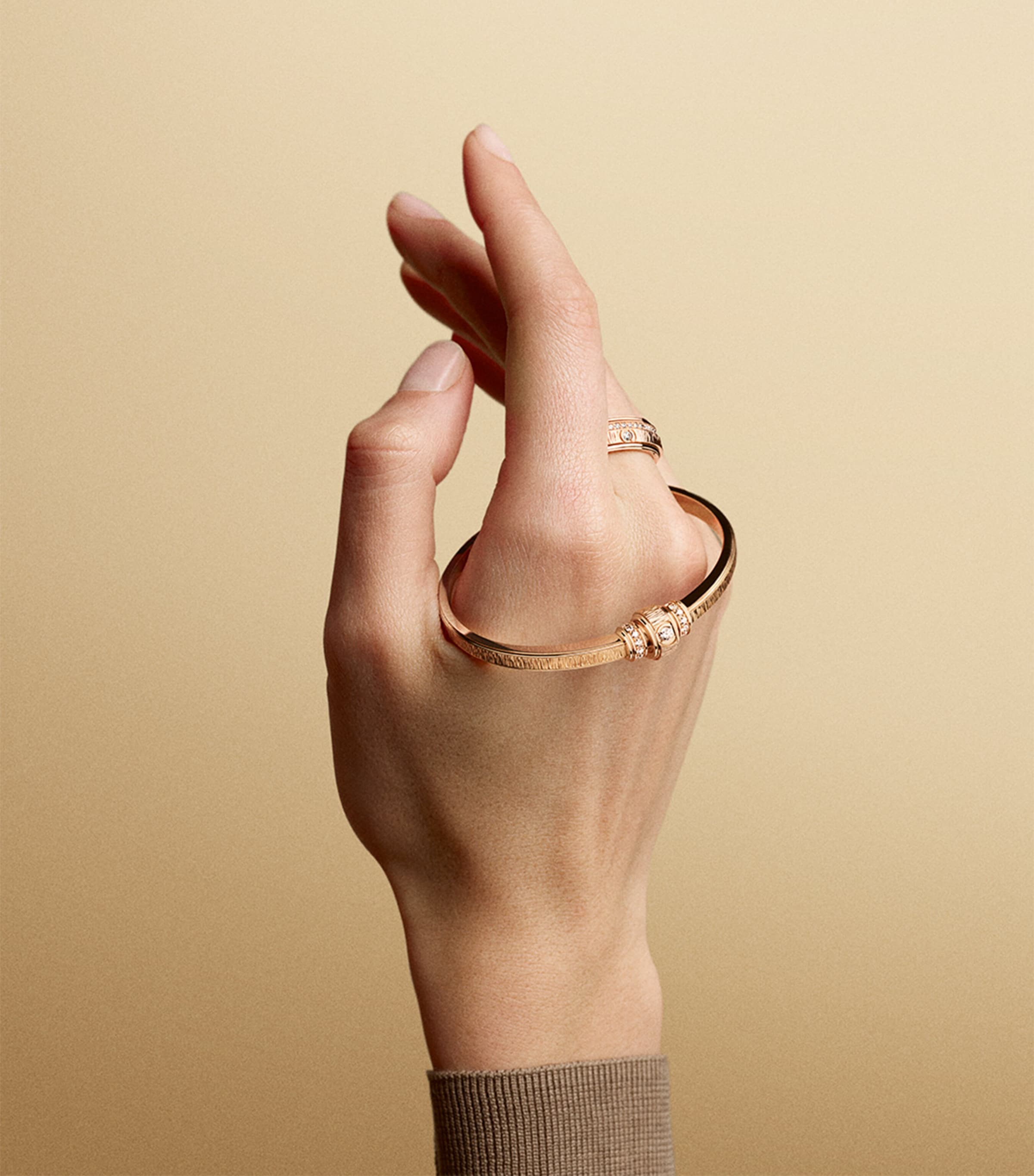 Piaget Rose Gold and Diamond Possession bracelet, UK version