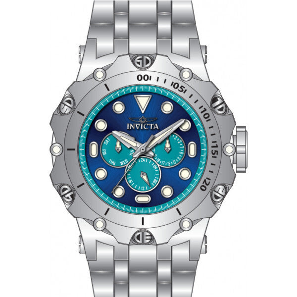 Invicta Fusion Watch IN-49177 blue dial stainless steel, UK version