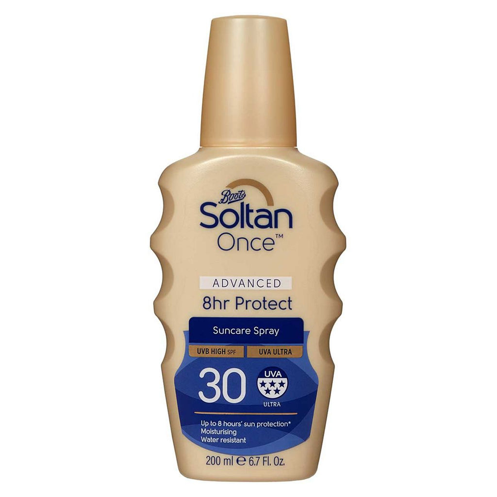 Soltan Once Advanced 8hr Protect Spray SPF30 200ml