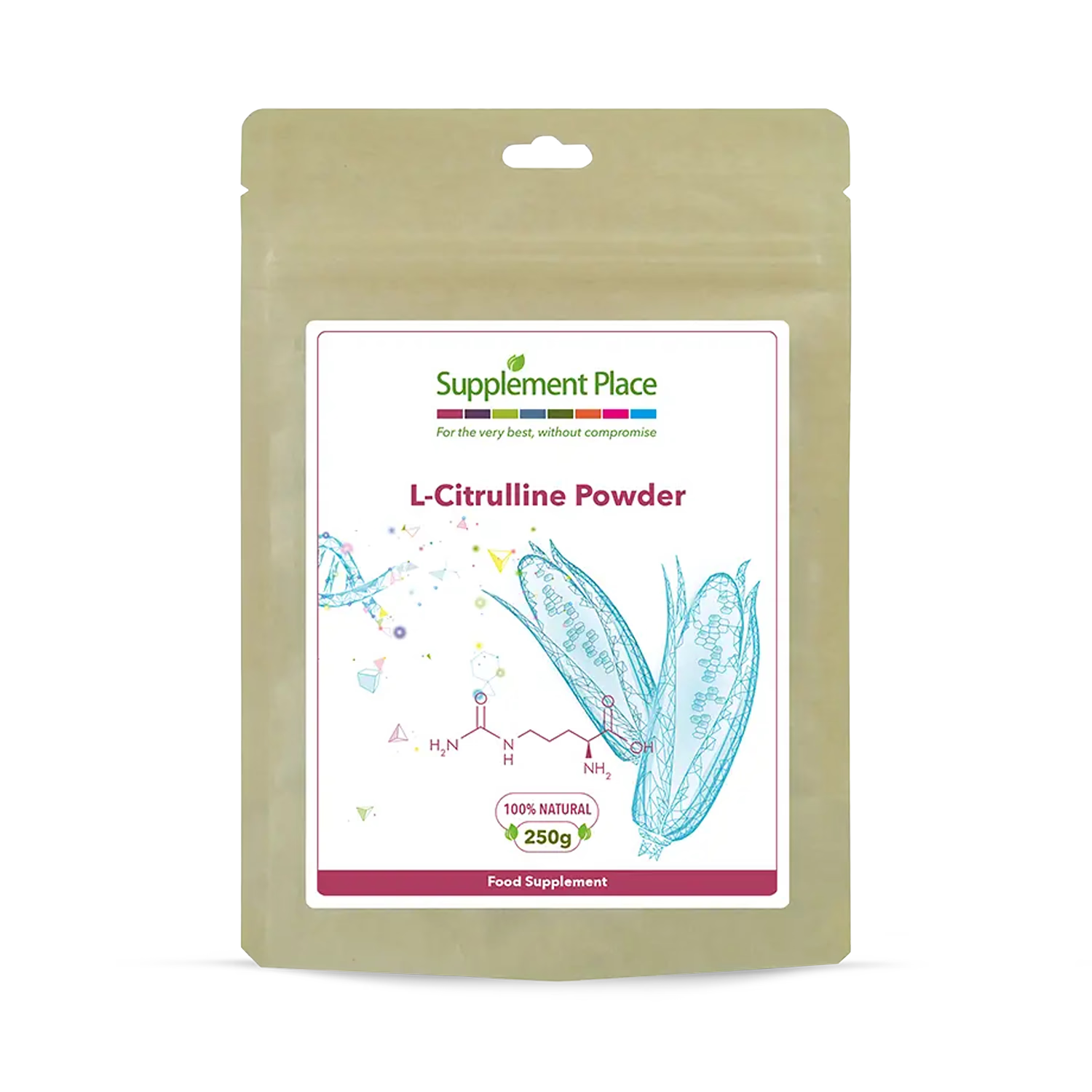 Supplement Place L-Citrulline Powder 250g, imported from the UK