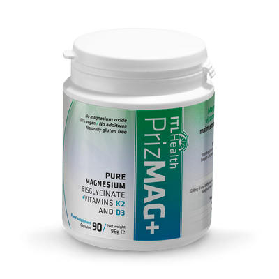 Holland & Barrett Prizmag Plus Pure Magnesium Bisglycinate Dietary Supplement 90 Capsules- Buy online at McGrocer