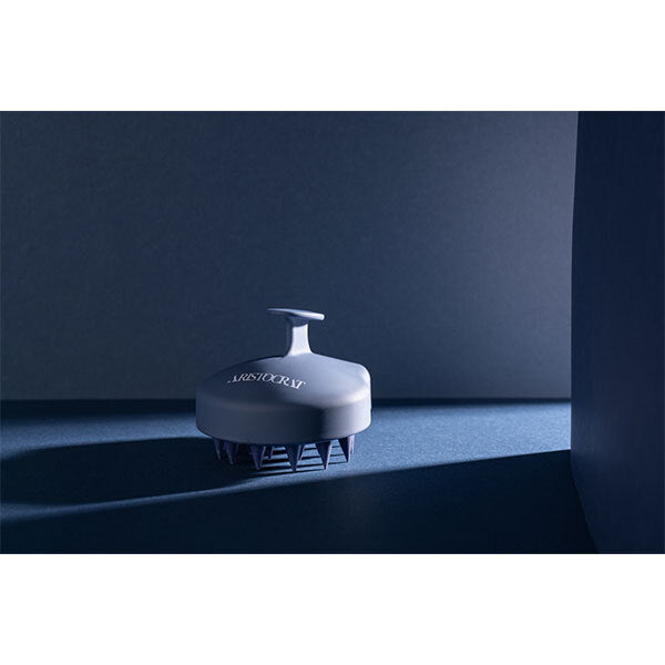 Aristocrat massaging shampoo brush with soft silicone bristles - British product
