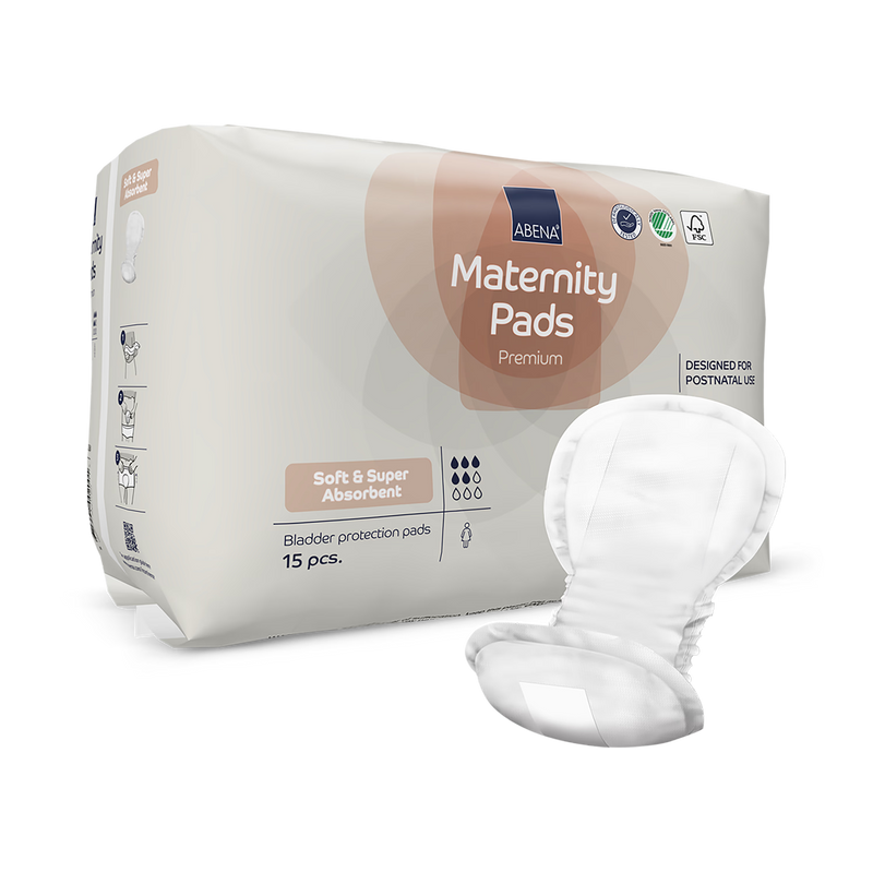 Abena maternity pad Premium 15 Pack - British product