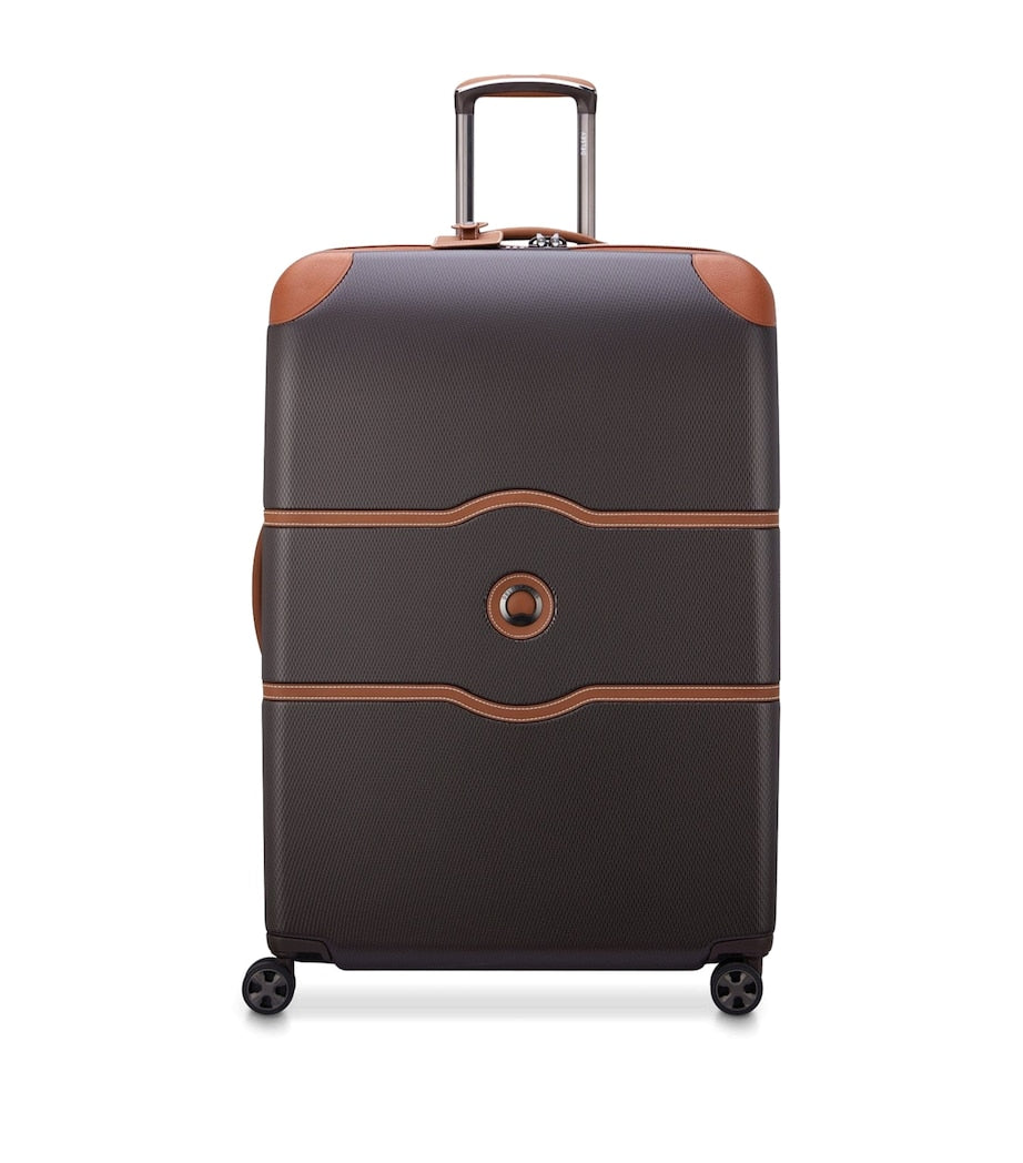 Delsey check-in suitcase with laundry and shoe bags, 82cm - British product
