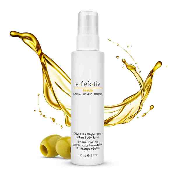 e.fek.tiv olive oil silken body spray 150ml - British product