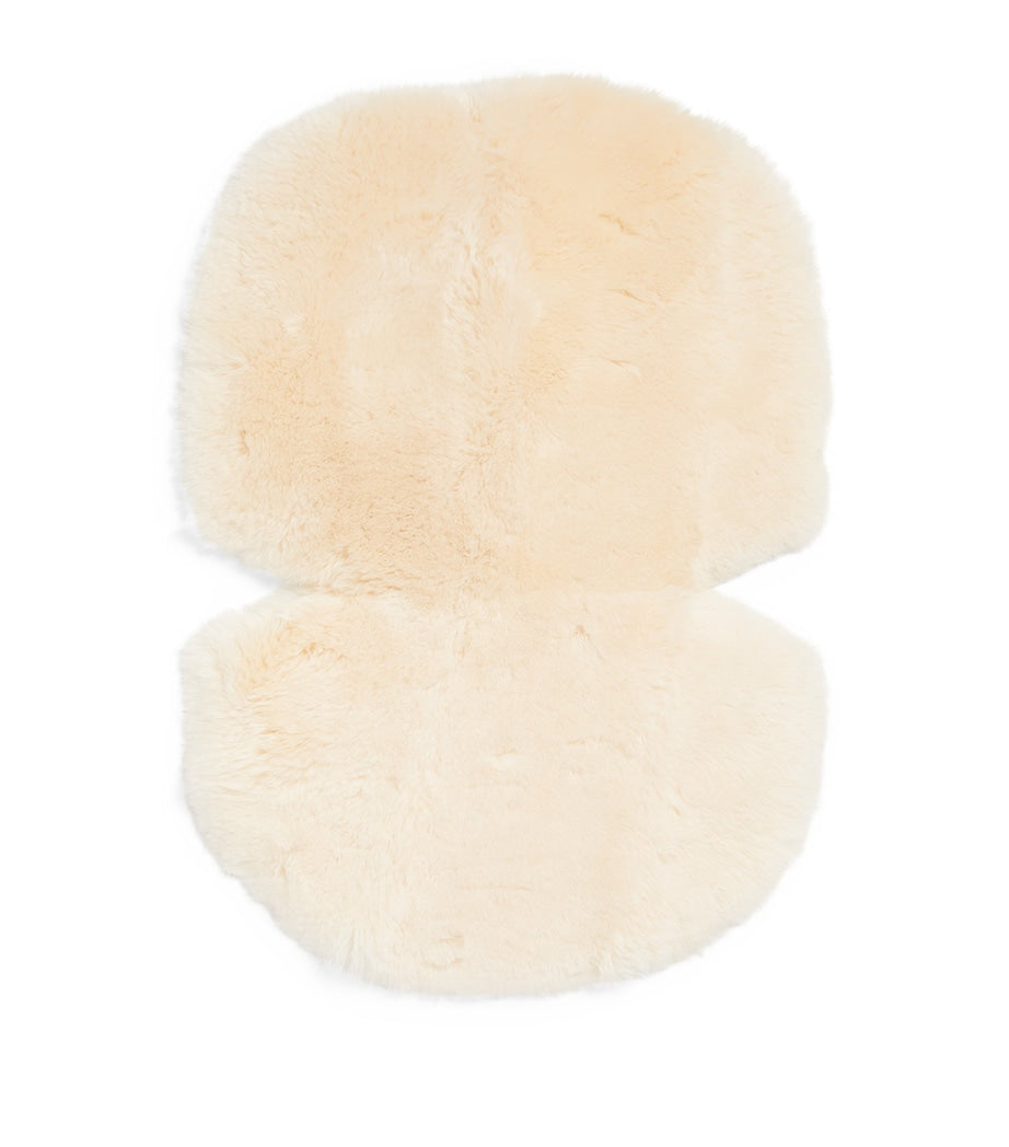 Binibamba Sheepskin Snuggler pram liner 45x67cm - British product
