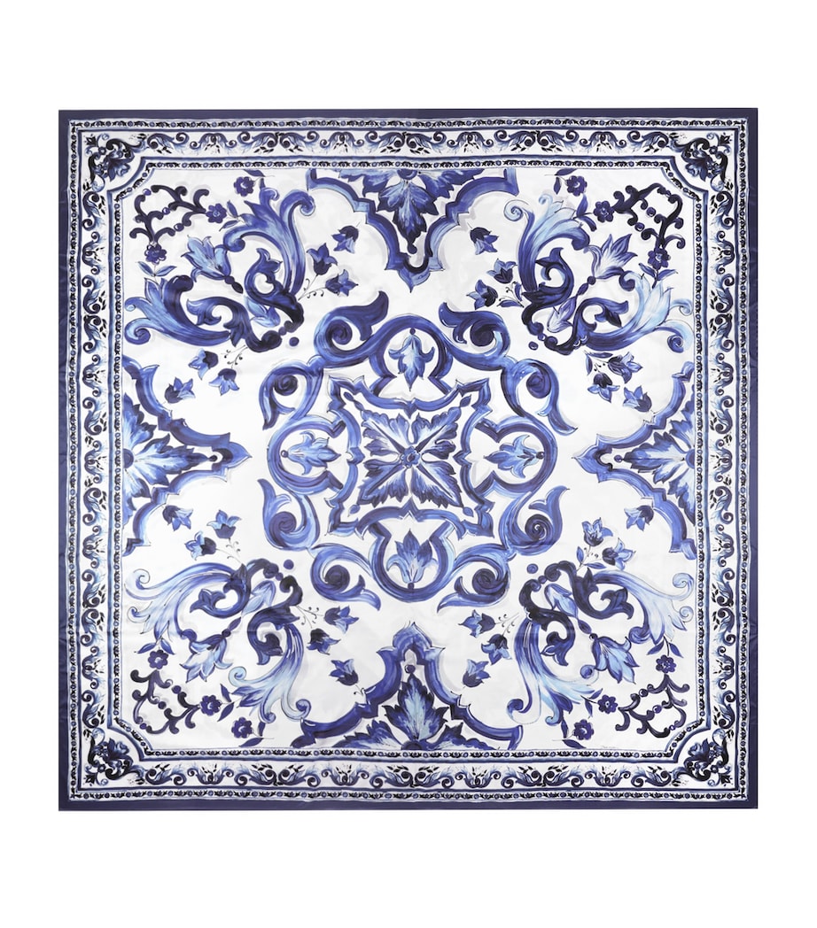Dolce&Gabbana Casa Cotton Majolica King Fitted Sheet 300cm x 300cm - British product