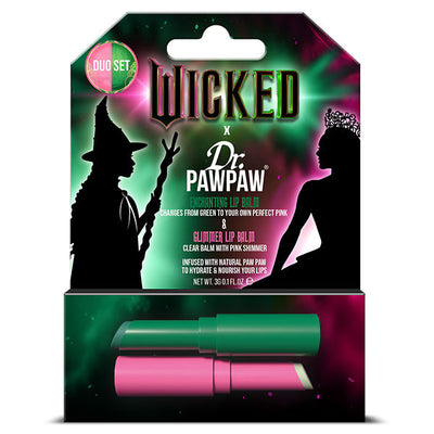 Superdrug Dr PAWPAW WICKED Enchanting Glimmer Duo Lip Balm Set- Buy online at McGrocer