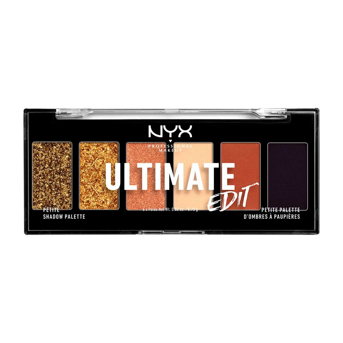 NYX Professional Makeup Ultimate Shadow Palette Utopia 7 shades Vegetarian & Vegan Boots   