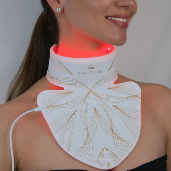 Pure Derma London LED Neck Mask, imported from the UK