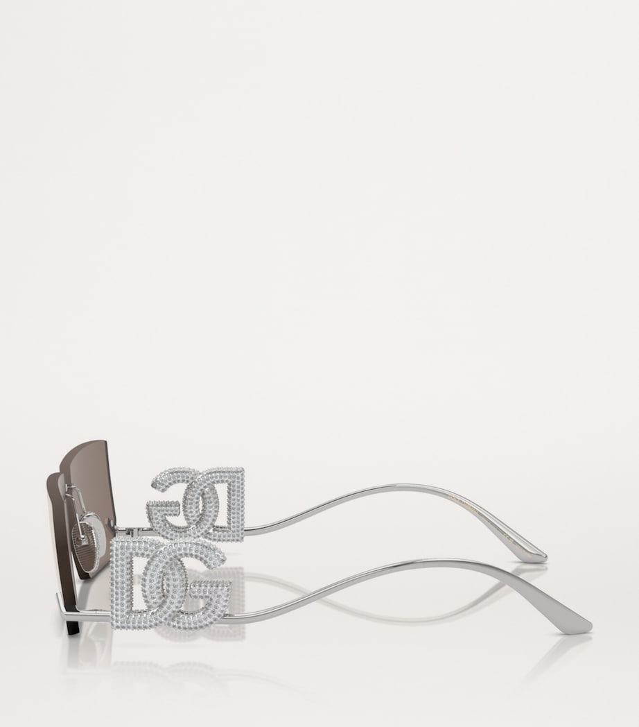 Dolce&Gabbana mirrored sunglasses metal frame (British brand)