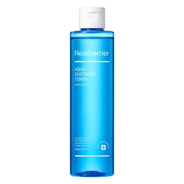 Real Barrier Aqua Soothing Toner 200ml skincare, imported from the UK