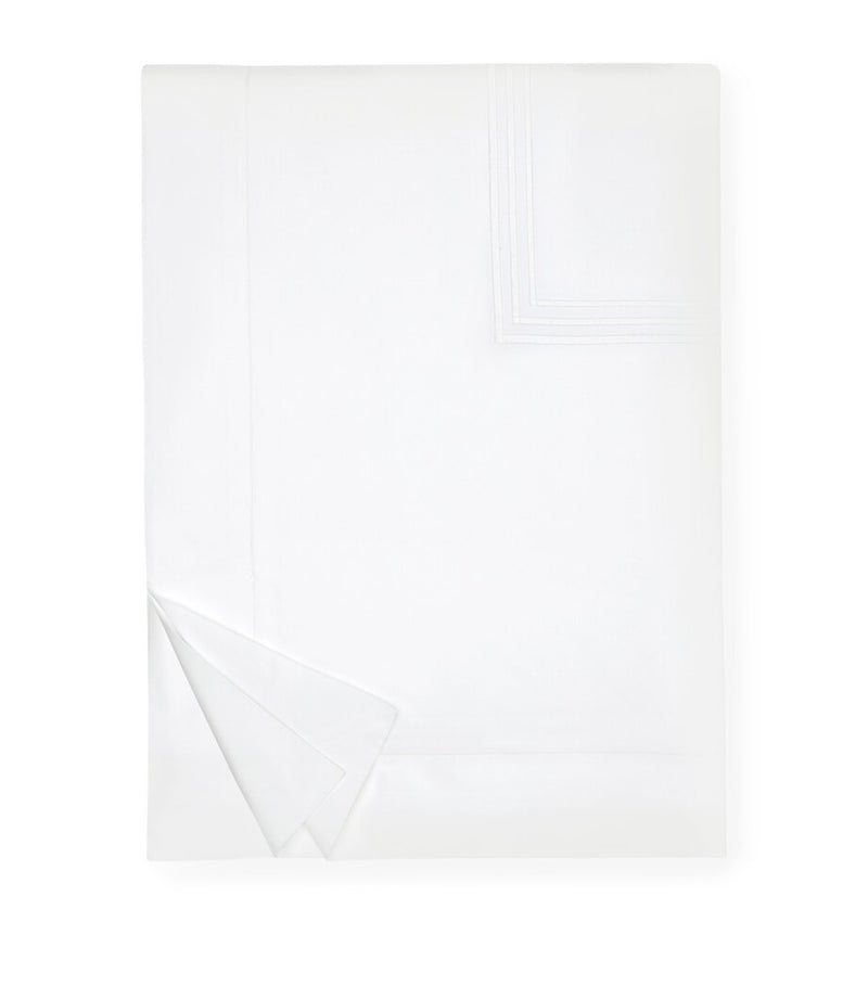 Pratesi Tre Righe Super King Duvet Cover 260cm x 220cm, imported from the UK