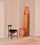 The Rug Company Wool-Bamboo Silk Splash Salmon rug 2.74m x 1.83m (British brand)