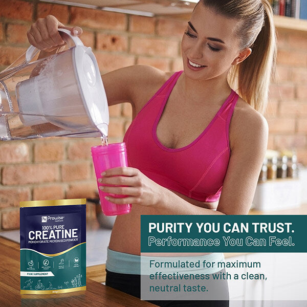 Prowise creatine monohydrate powder 100 servings, UK version