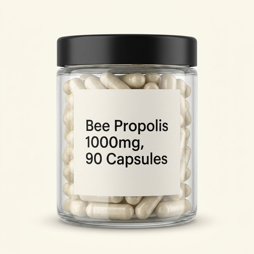 Holland & Barrett Bee Propolis 1000mg 90 capsules, British brand