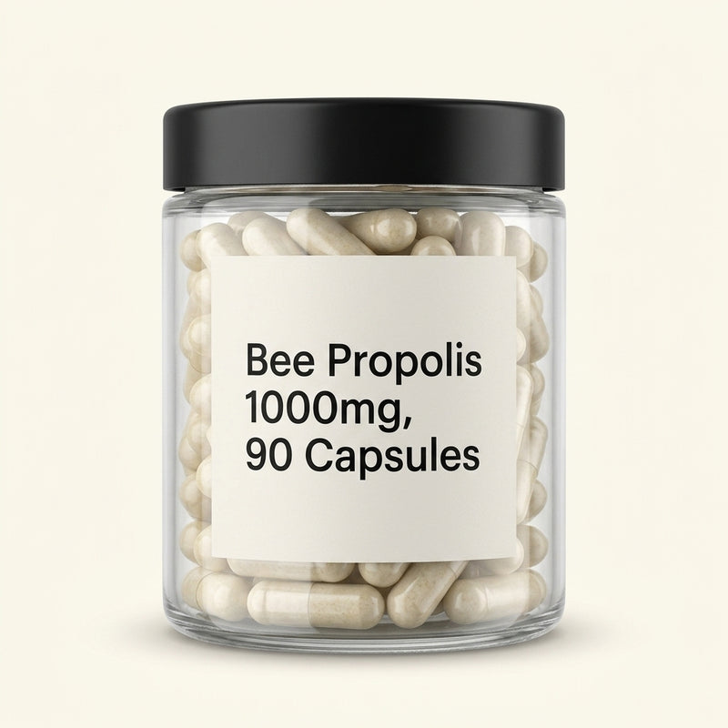 Holland & Barrett Bee Propolis 1000mg 90 capsules, British brand