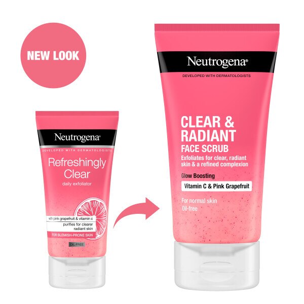 Neutrogena® Refreshingly Clear Daily Exfoliator 150ml GOODS Superdrug   