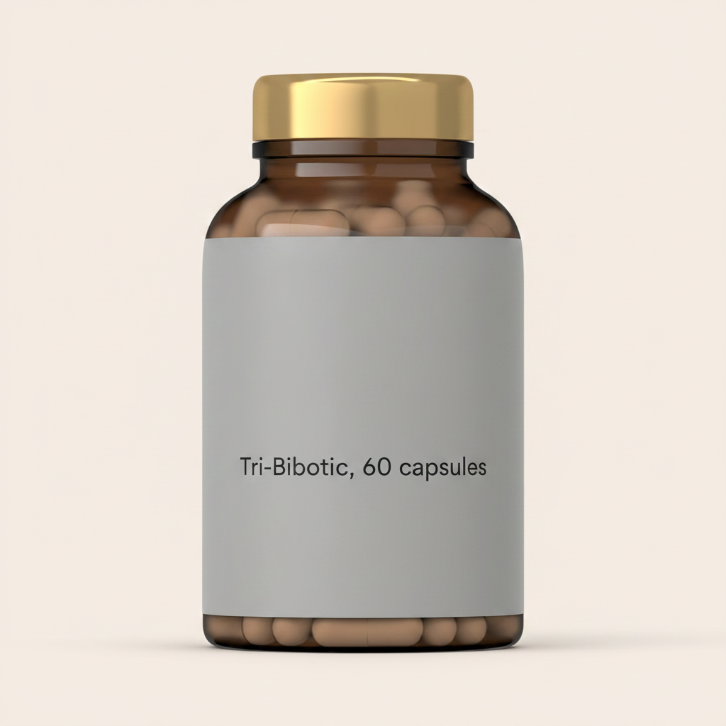 Holland & Barrett Tribiotic Metabolism probiotic capsules 60 (British brand)