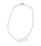 Miu Miu logo chain necklace adjustable length - British product