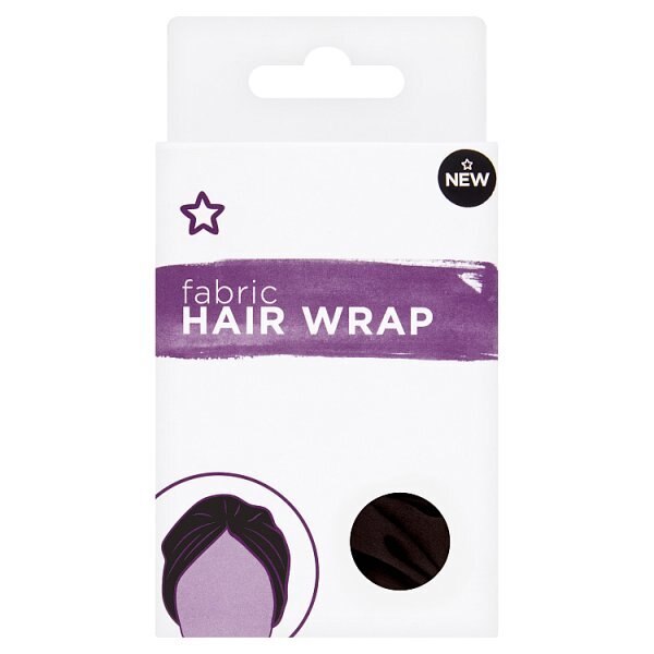 Superdrug Black Hair Wrap GOODS Superdrug   