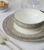 O.W. London geometric print breakfast bowl 15cm, imported from the UK