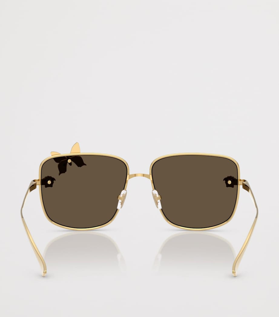 Versace square butterfly sunglasses (British brand)