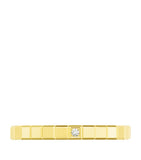 Chopard Ice Cube ring yellow gold diamond - British product