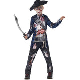 Smiffys deluxe pirate costume with hat and trousers, UK version