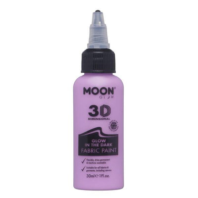 Moon Glow Selvlysende Stoffmaling Lilla