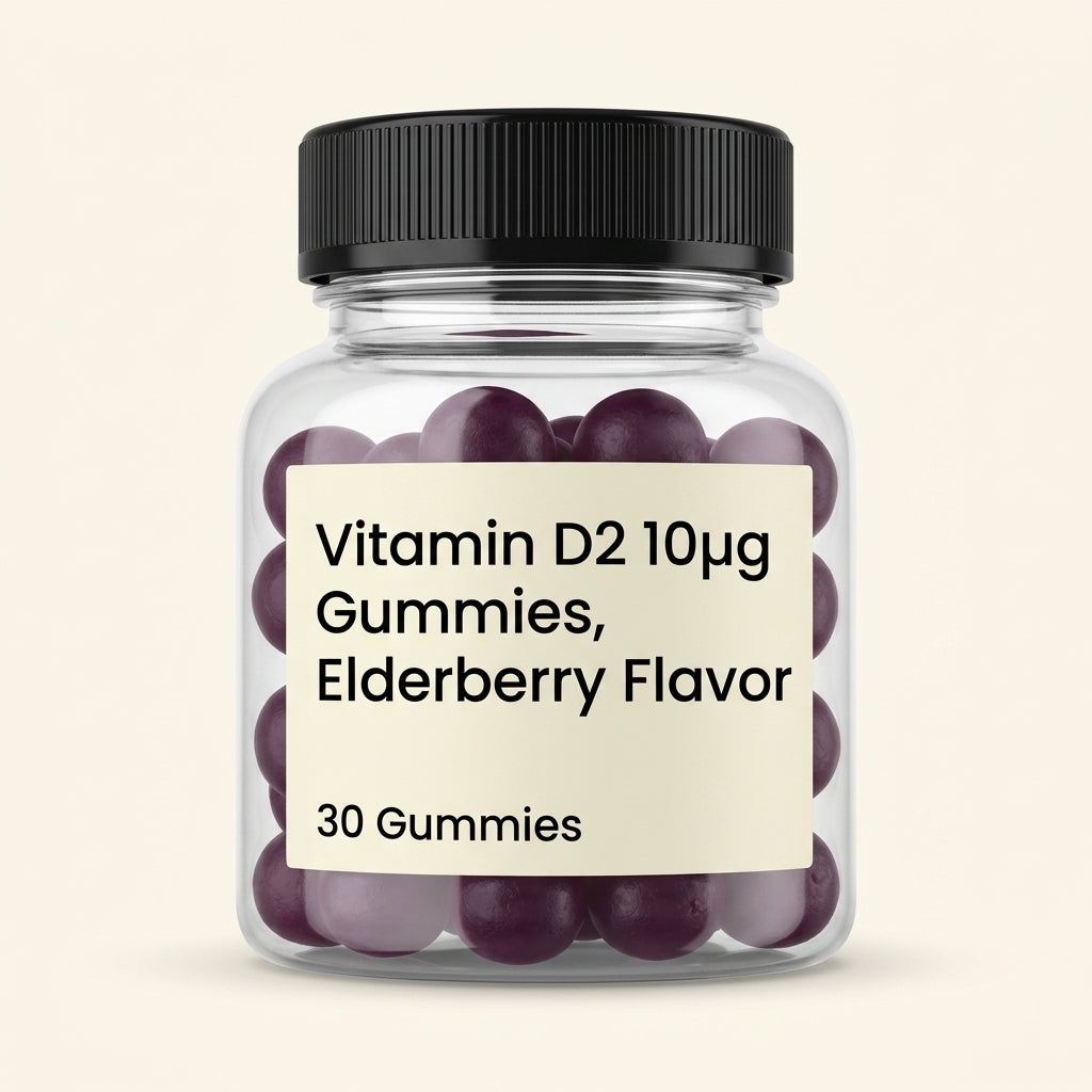 Holland & Barrett Kids Vitamin D 10µg gummies 30 pack, British brand