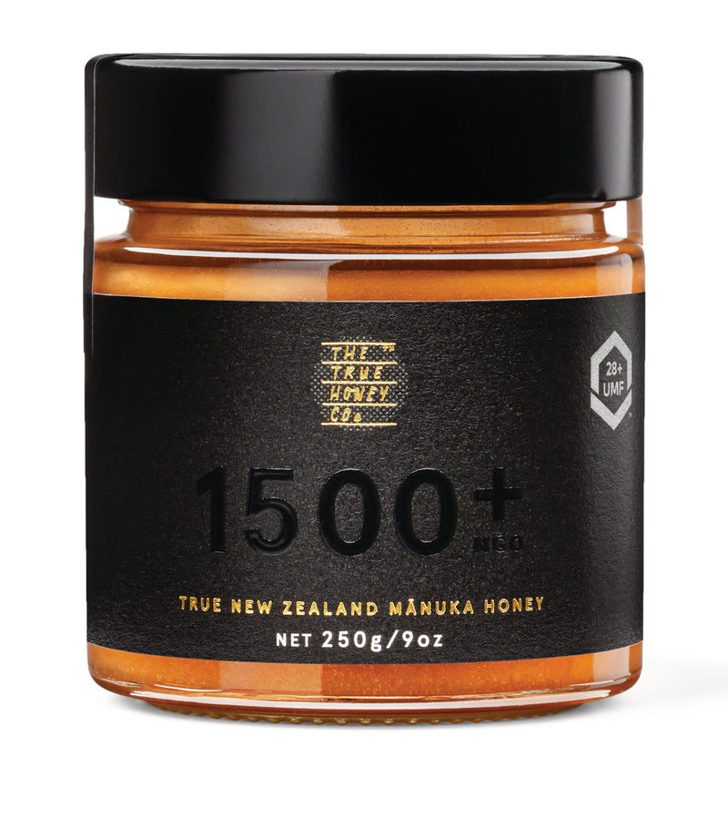 The True Honey Co 1500+ MGO Manuka Honey 250g (British brand)