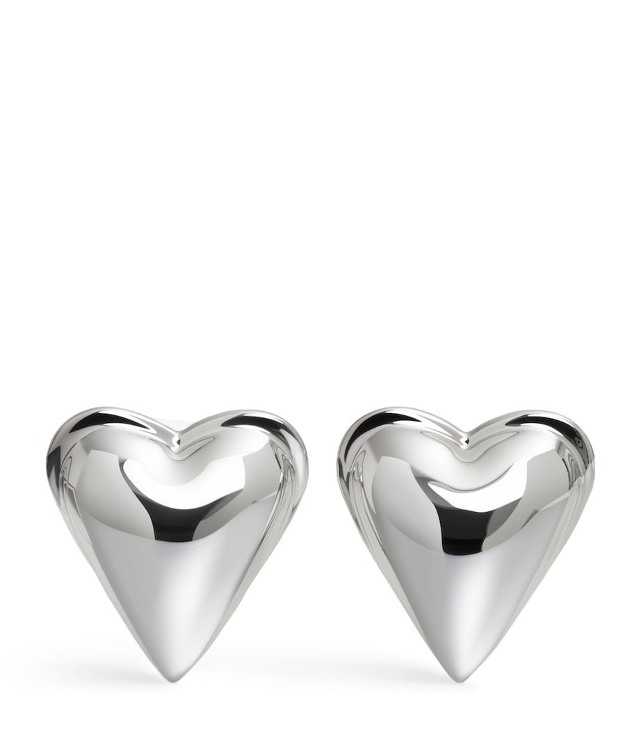 Alaïa Le Coeur Bombe earrings 4.5cm, imported from the UK