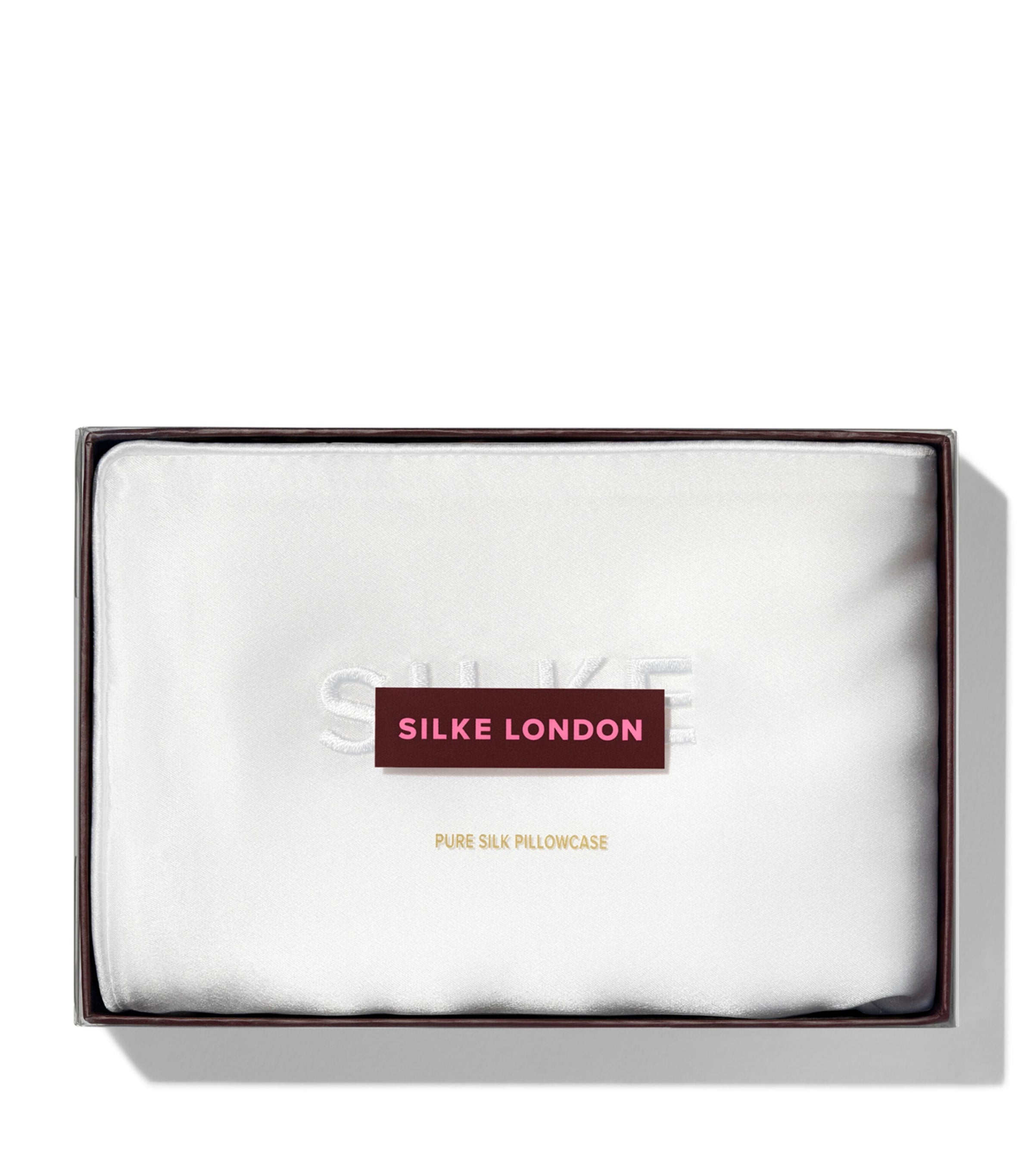 Silke mulberry silk queen pillowcase (British brand)