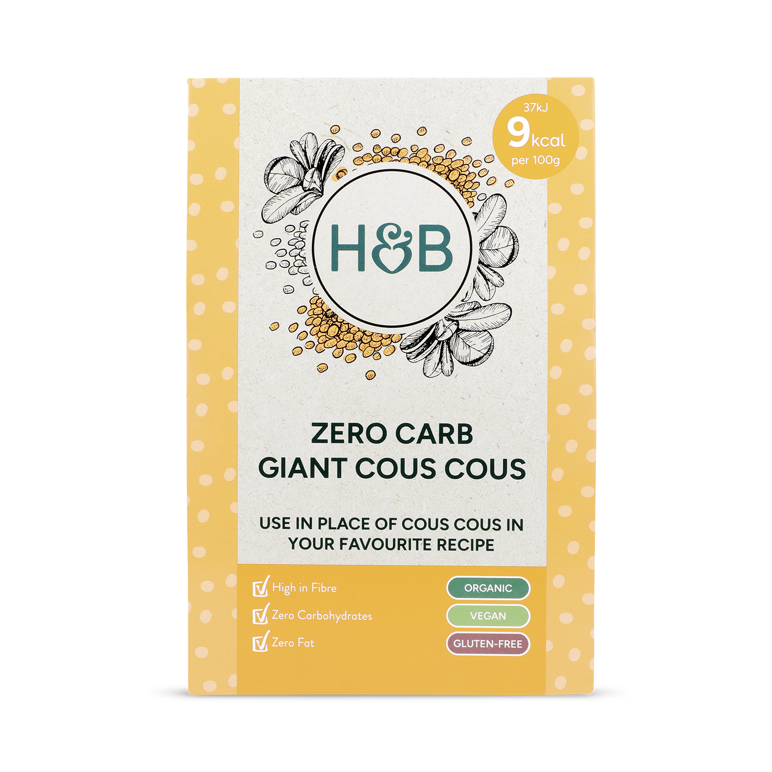 Holland Barrett Zero Carb Giant Cous Cous 270g