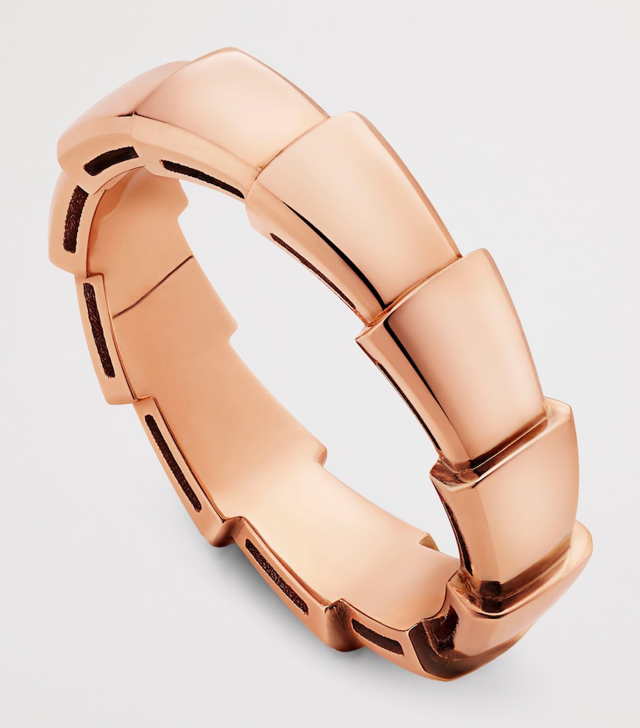 Bvlgari Serpenti Viper wedding band rose gold 5mm - British product