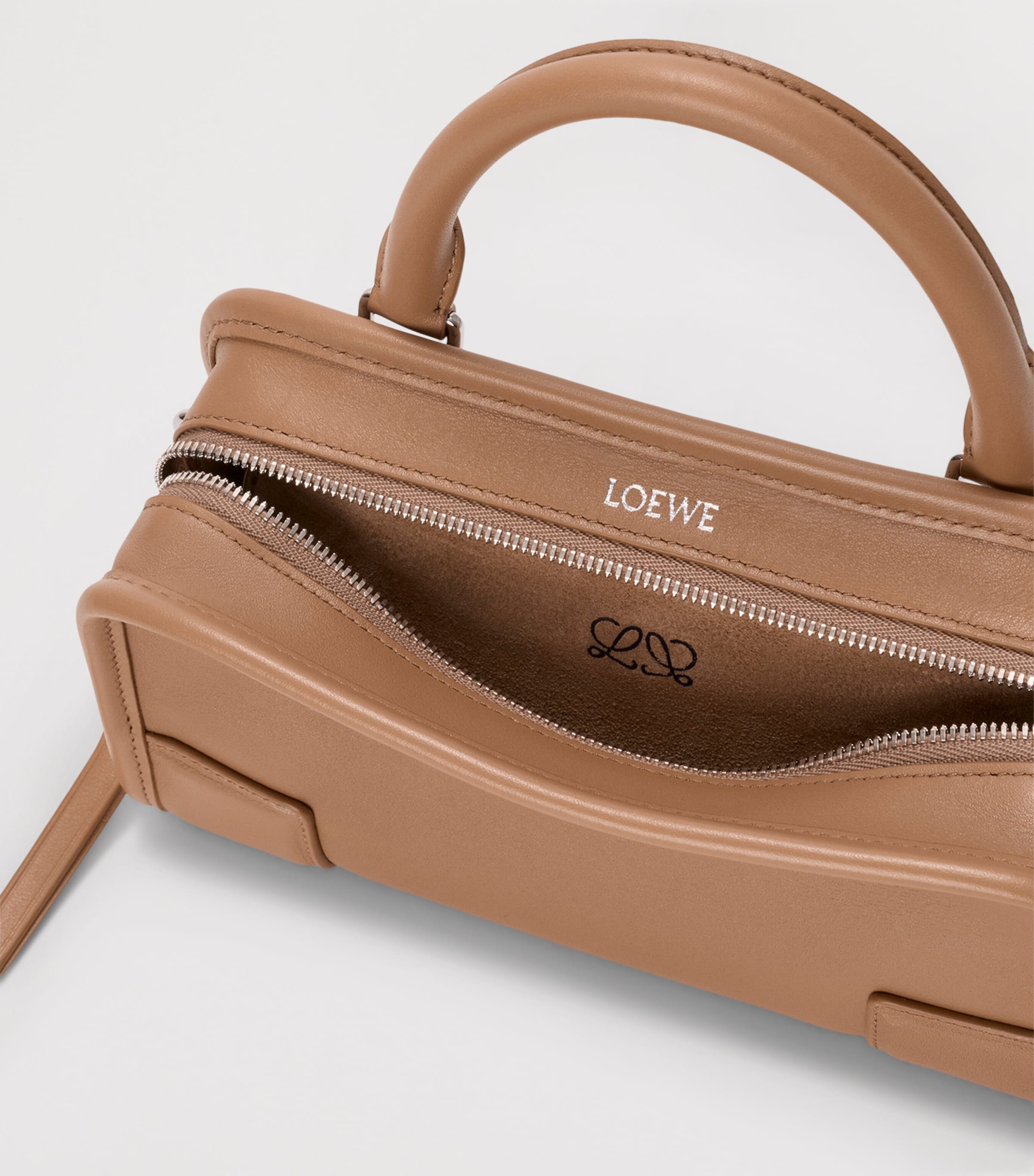 LOEWE Mini Amazona 180 top-handle bag in calfskin, UK version