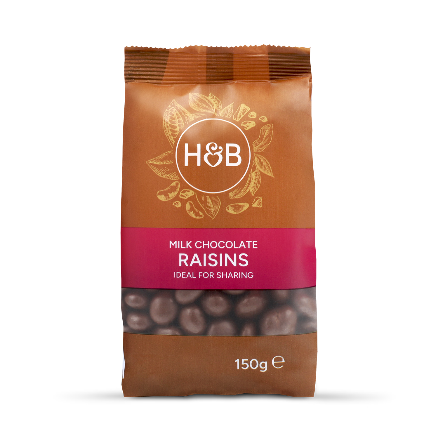 Holland & Barrett Milk Chocolate Raisins 150g, UK version