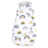 SnuzPouch Sleeping Bag, 1.0 Tog - Mustard Rainbow, 0-6 Months GOODS Boots   