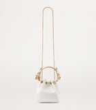 Jimmy Choo Bon Bon satin top-handle bag small, UK version