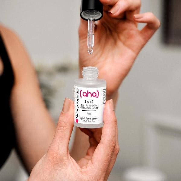 Skincyclopedia face serum 20% AHA PHA 30ml (British brand)