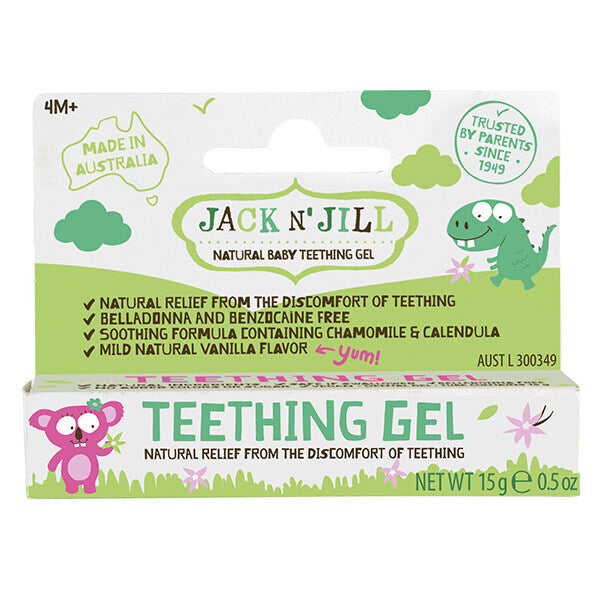 Jack N' Jill Natural Teething Gel 15g GOODS Superdrug   