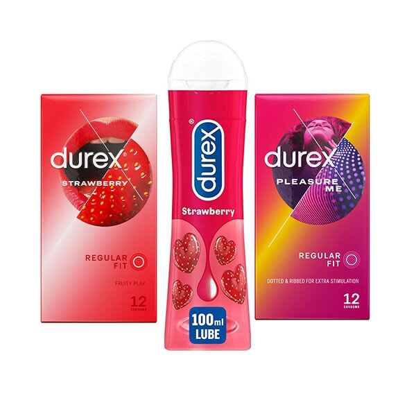 Durex Strawberry Pleasure Bundle