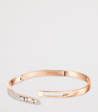 Messika Move Noa pink gold diamond pavé bangle 0.90ct (British brand)