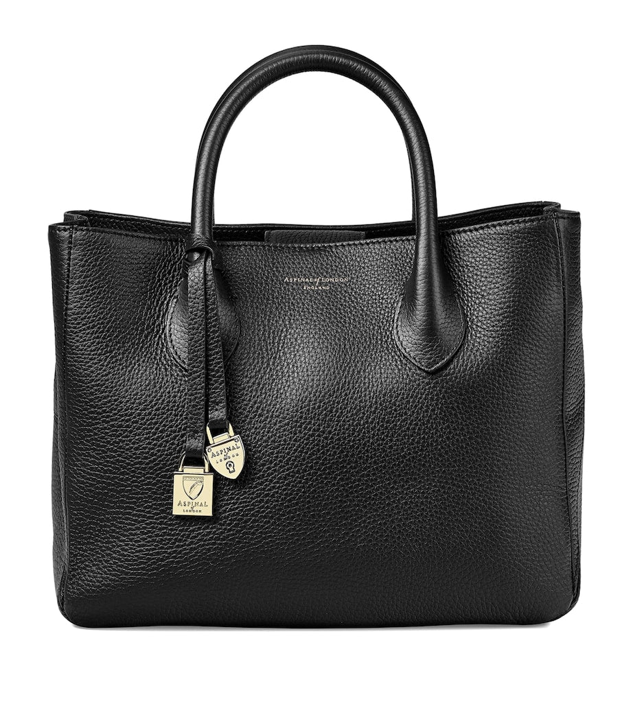Aspinal Of London Midi Leather London Tote Bag