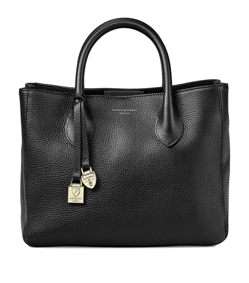 Aspinal of London Midi Leather London Tote Bag - British product