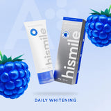 Hismile whitening toothpaste Blue Raspberry, UK version