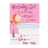 Giggles Humorous Birthday Card General Household ASDA   