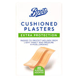 Boots Extra Protection Cushioned Plasters - 20 Pack First Aid Boots   